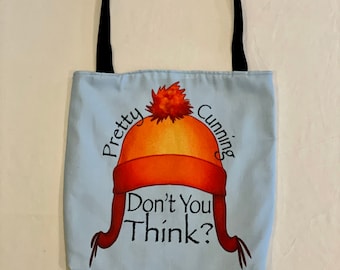 Jayne’s cunning hat tote bag