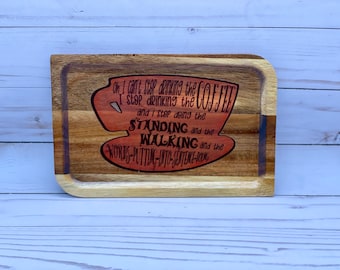 Luke’s coffee decorative tray