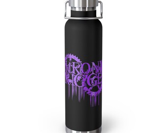 Purple Logo Water Bottle (22oz)