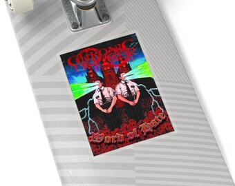 Word of Hate Sticker (Red)