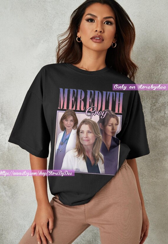 MEREDITH GREY T shirt Unisex T Shirt Vintage Shirt Gift for