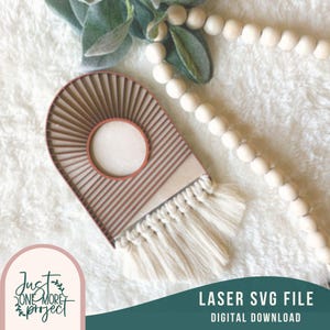 Macrame Laser svg, Abstract Macrame svg, Boho Macrame cut file, Glowforge ready, laser cut file, Digital Download, Commercial Use