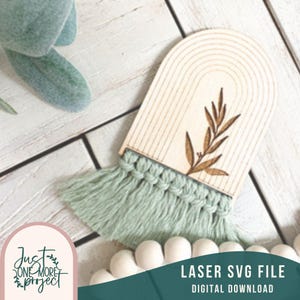 Macrame wall hanging svg, Boho Macrame svg, Macrame cut file, Glowforge ready, laser cut file, Digital Download, Commercial Use