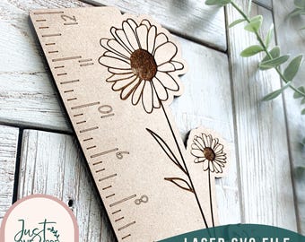 Lineal, Laser Cut Lineal, Lineal aus Holz, Lineal für Lehrer, Glowforge bereit, Laser SVG-Dateien, kommerzielle Nutzung