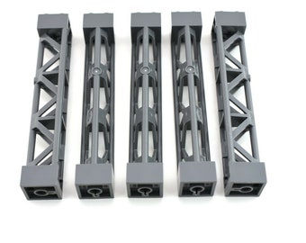 TCM BRICKS Dark Bluish Gray Support 2x2x10 Girder X5 Compatible Part