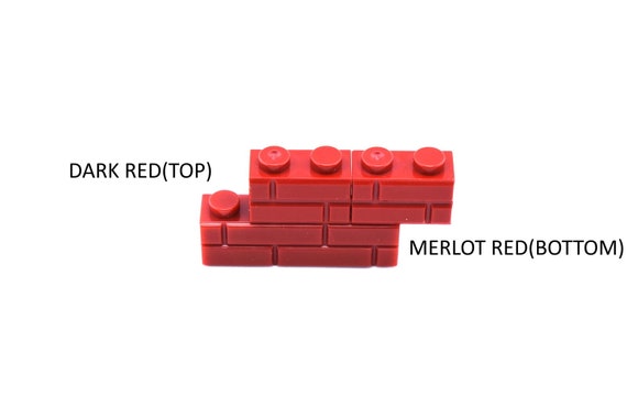 LEGO Parts and Pieces: 2x2 Red (Bright Red) Brick x100