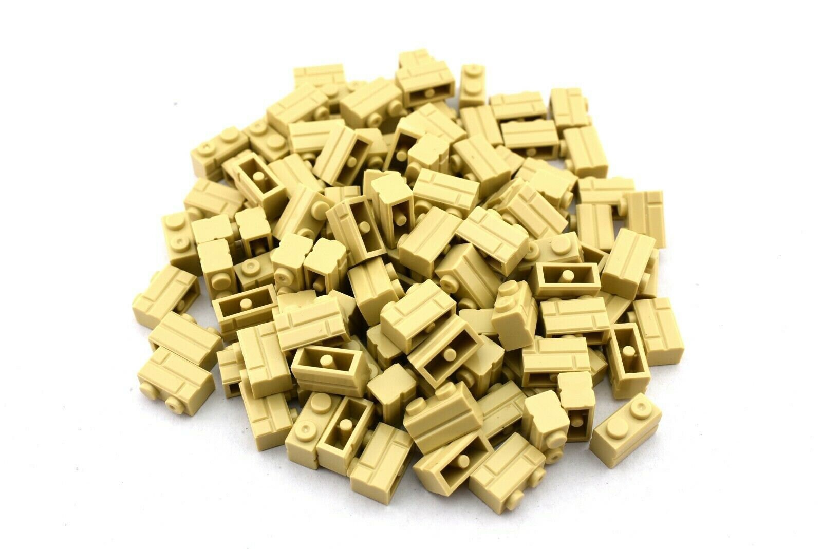 TCM BRICKS Dark Red 1x4 Modified Brick – Masonry Profile – 25 Pieces – Compatible With LEGO