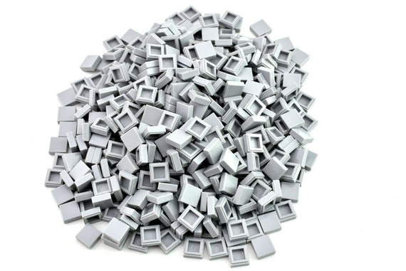 TCM Bricks Dark Gray 2X2 Tile Smooth Flat X50 Compatible Parts Dark Stone TCM Bricks Dark Gray 2X2 Tile Smooth Flat X50 Compatible Parts Dark Stone