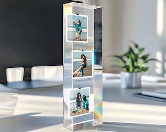 Custom Acrylic Photo Block, Modern Picture Frame, Personalized Gift