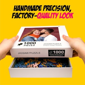 Personalized Puzzle with Your Photo, 48- 1000 Piece Custom Puzzle, Custom Gifts for Mom Her Him Boyfriend Girlfriend image 5