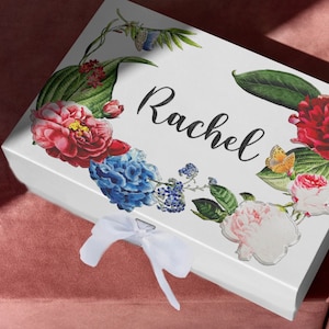 Bridesmaid Proposal Box, Gift Box for Women Birthday, Mothers Day Gift Box, Empty Gift Boxes, Personalised Gift Box for Her Wife Sister GB1