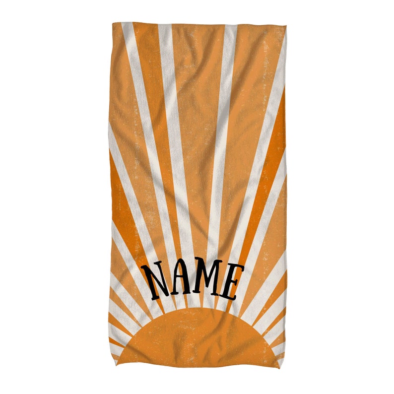 Personalized Beach Towel Custom Beach Towel With Your Name Etsy