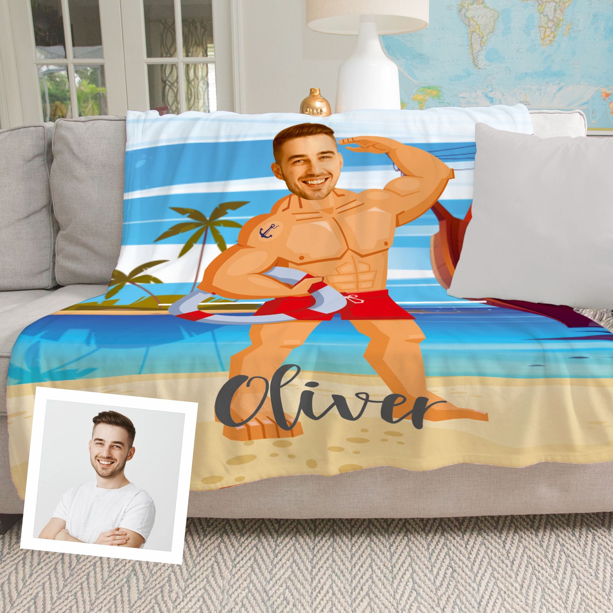 Blanket Gift For Him, Gift For Boyfriend, Valentines Day Gifts For Him,  Turn Back the Clock - Blankets blanket boyfriend Custom Blanket – Amor  Custom Gifts