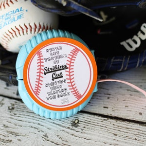 Baseball Team Geschenk druckbare Tags