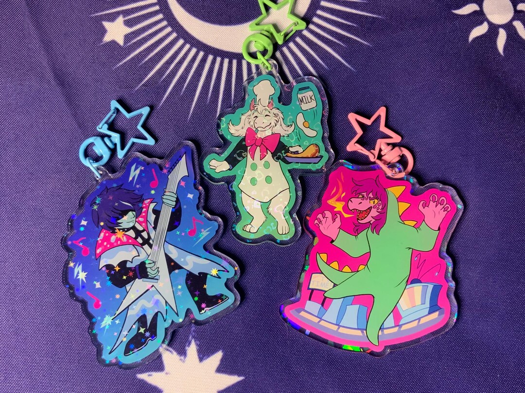 Tv Time Ralsei Deltarune Chapter 3 TV Time Mini Games | Susie Kris Ralsei | Acrylic ...