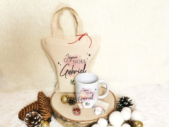 Thé, coffret cadeau thé, mug noël, thé noël, cadeau personnalisé