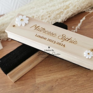 Brush stamp to personalize with the text of your choice - teacher gift
