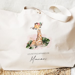 Grand sac cabas personnalisé, cabas personnalisé enfant, sac coton personnalisé, sac école enfant, sac école maternelle