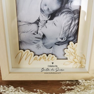 Personalized photo frame birth baptism wedding image 3