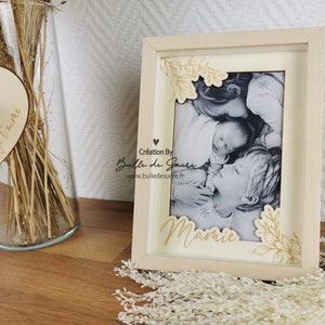 Cadre photo personnalisé naissance baptême mariage zdjęcie 4