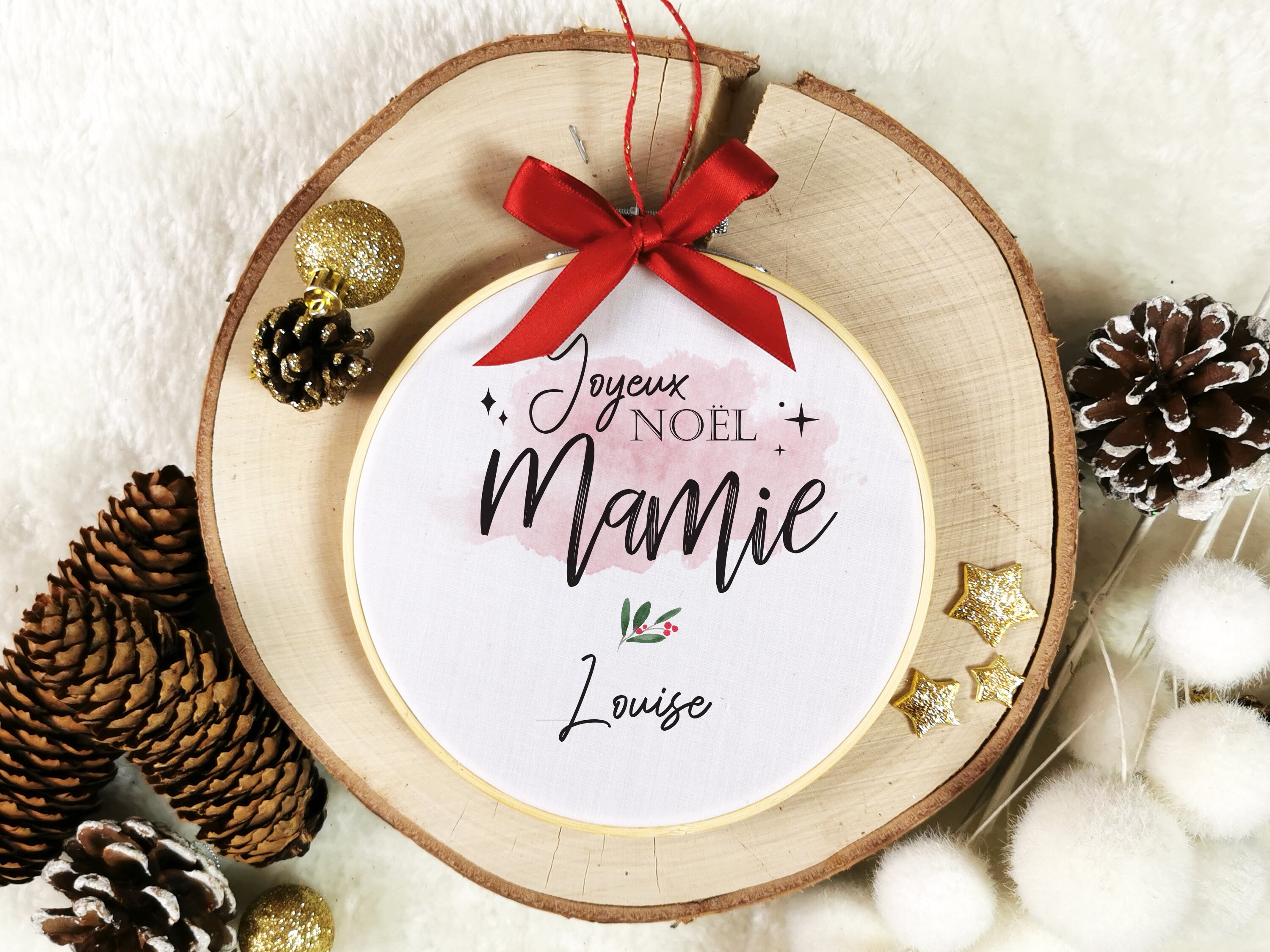 Boule de Noël Personnalisée, Boule Noël, Mon Premier Décoration Sapin, Personnalisable