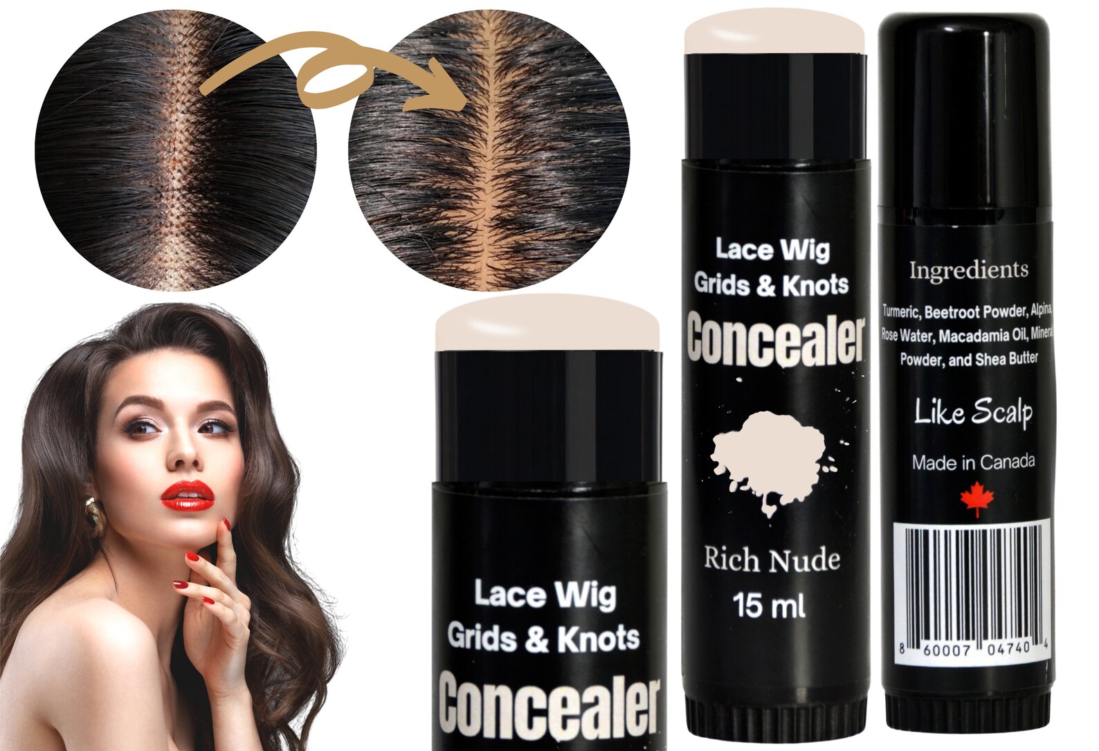 Lace Wig grids and knots eraser concealer filler sealer Etsy