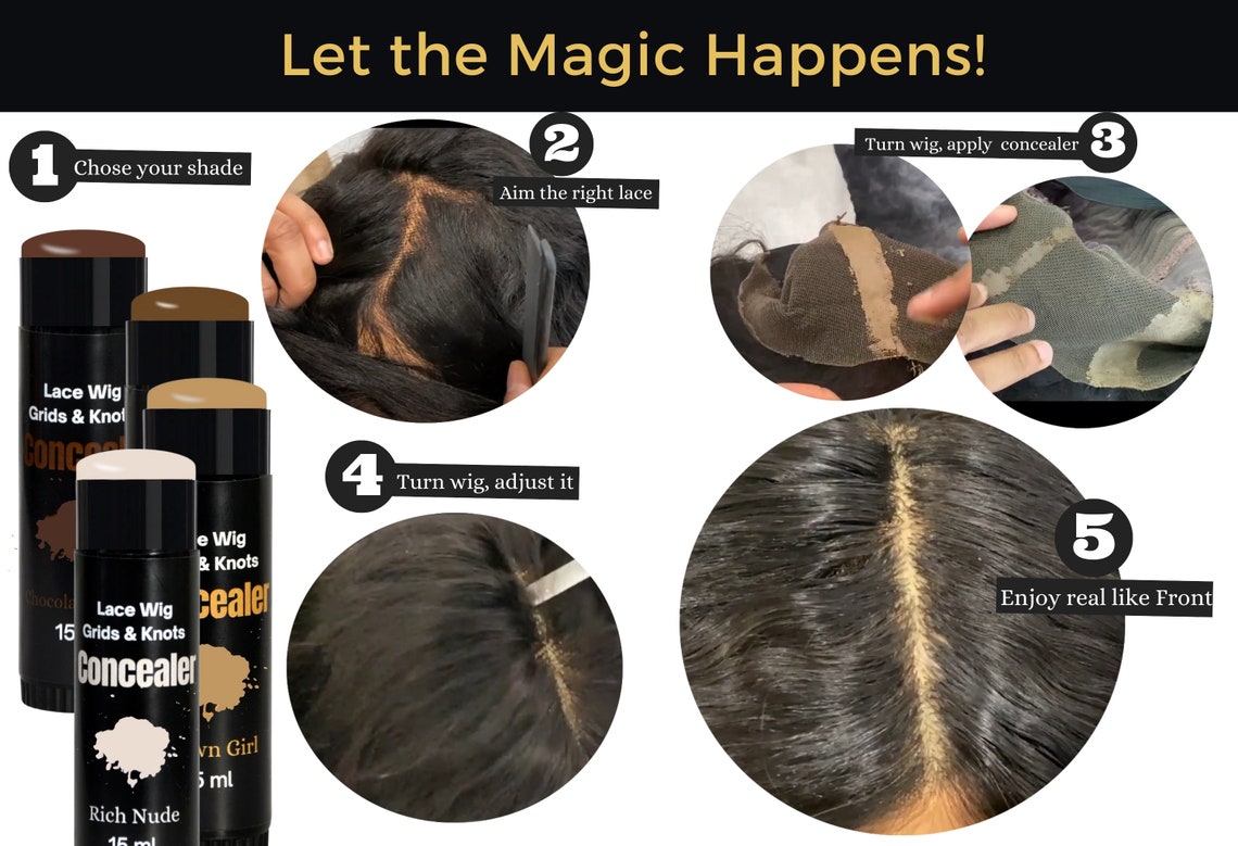 Lace Wig grids and knots eraser concealer filler sealer Etsy