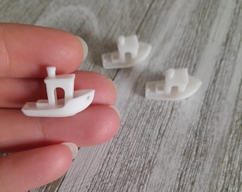 1/12 paint it yourself, set of 3 DIY miniature toy boat for a dollhouse, mini doll toy for dollhouse nursery, dollhouse craft supplies, bulk