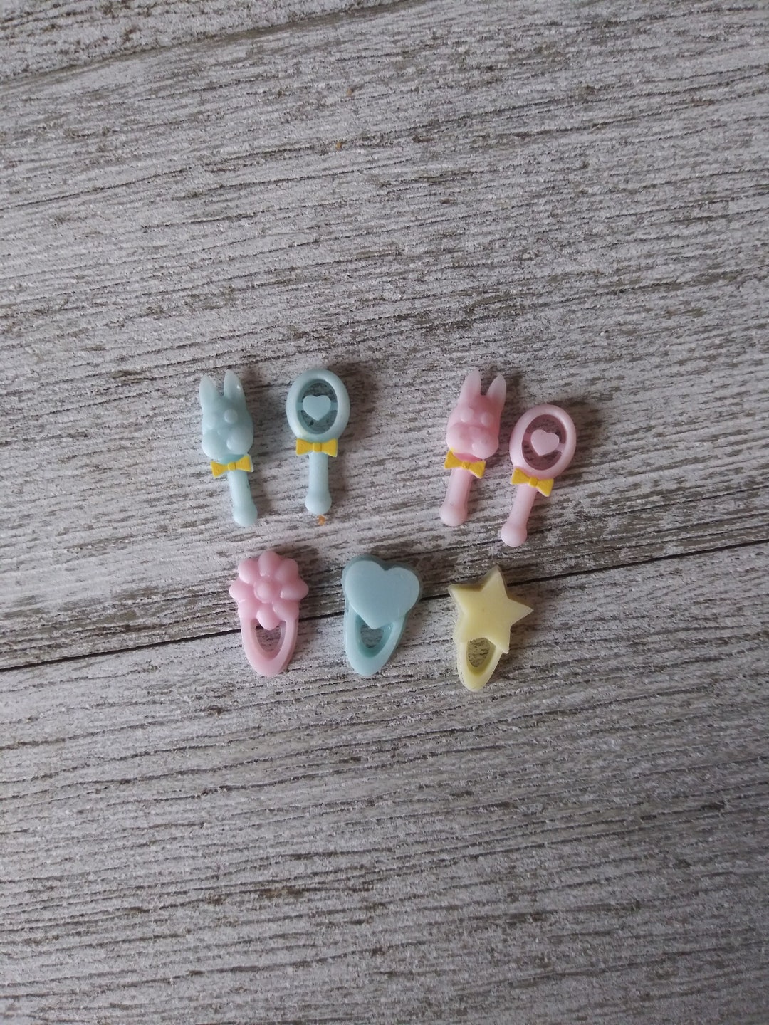 Mini Baby Rattles 1/12 Scale Mini Dollhouse Baby Rattles, Baby Toys Doll Nursery ...