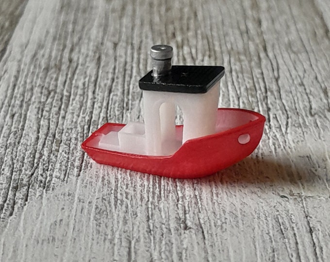 1/12 Scale Miniature Toy Boat, for Dollhouse Baby Room, Nursery Decor