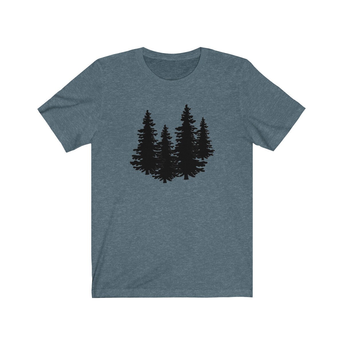 Tree Tshirt shirt with trees on it unisex tree shirt Etsy