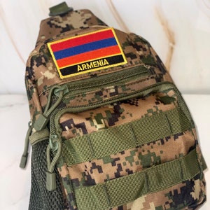 Mini Army Cross-Body Bag - Arm Military Camo - AHP
