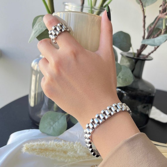 rolex wrist chain
