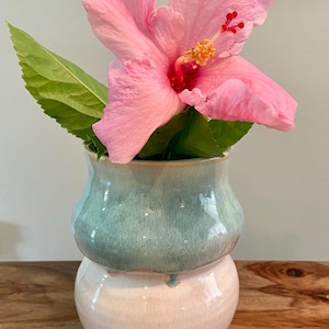 Ocean inspired bud vase