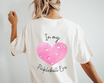 Pickleball Era T-Shirt, Unisex Garment-Dyed Cotton Tee