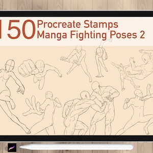 Anime Fighting Poses  Free Drawing References