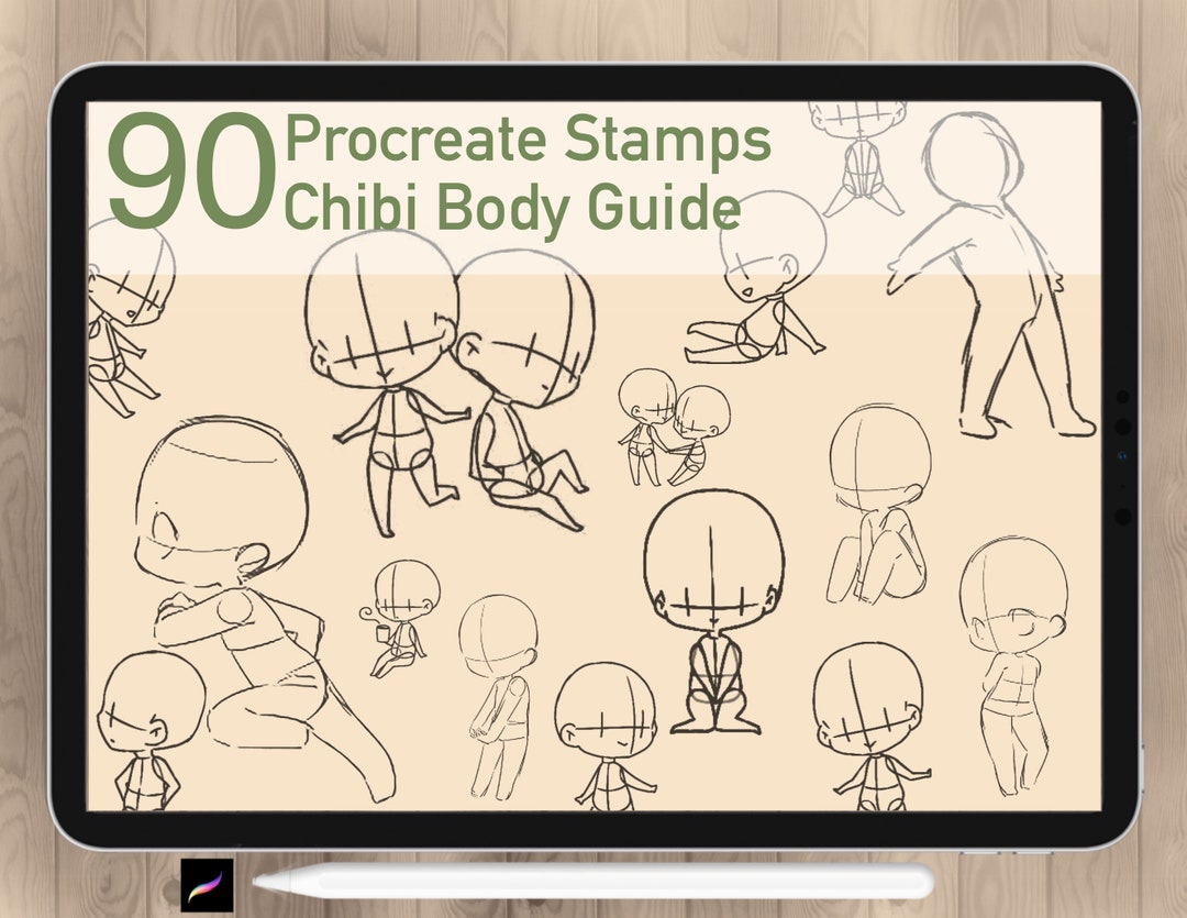 Super Deform Pose Collection Boy Men's Character How to Draw Manga