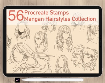 Drawing tutorial female anime hairstyles 56 Ideas