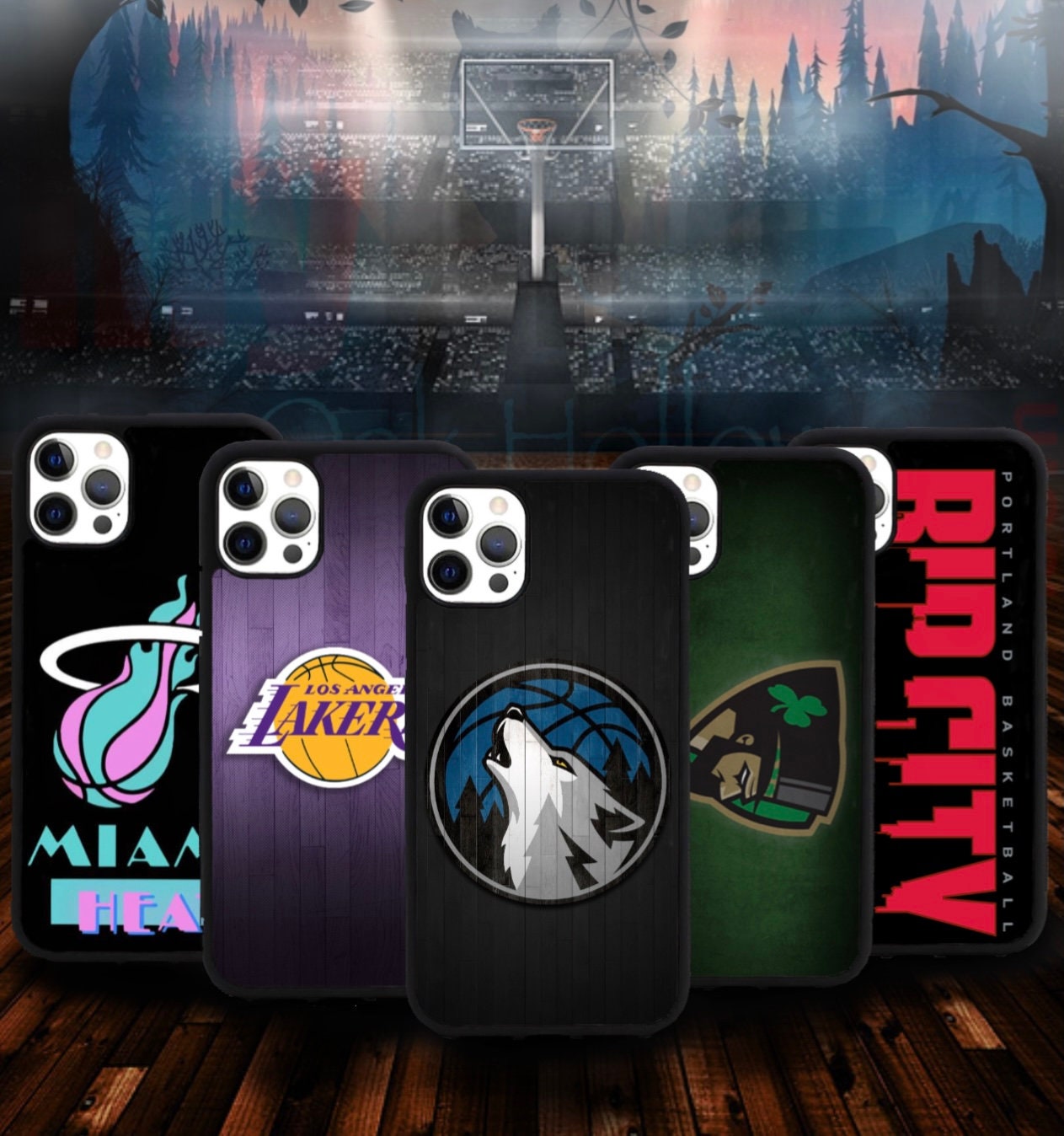 NBA phone case/ sports team phone case/ iphone case/ Etsy