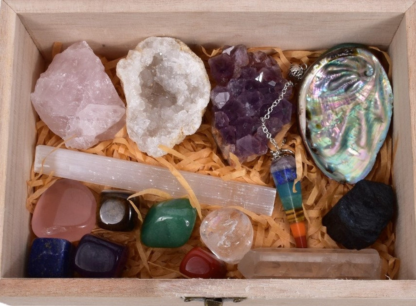 Chakra Heilstein & Kristalle für Anfänger Geschenkset | Etsy