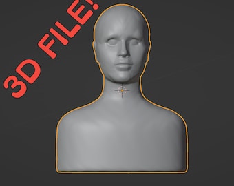 Mannequin 3D File STL