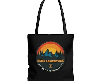 Travel Tote Bag- Seek Adventure
