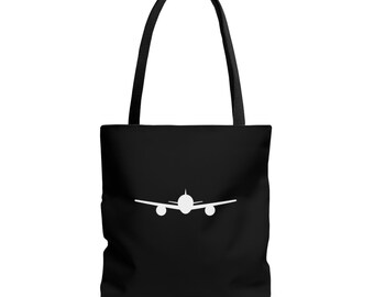 Travel Tote Bag- Airplane Design
