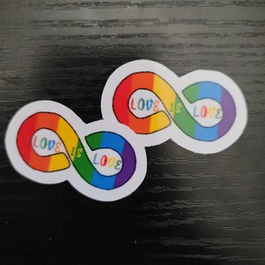 Love Is Love Stickers