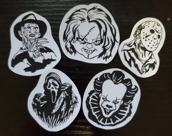 Horror Icons Stickers