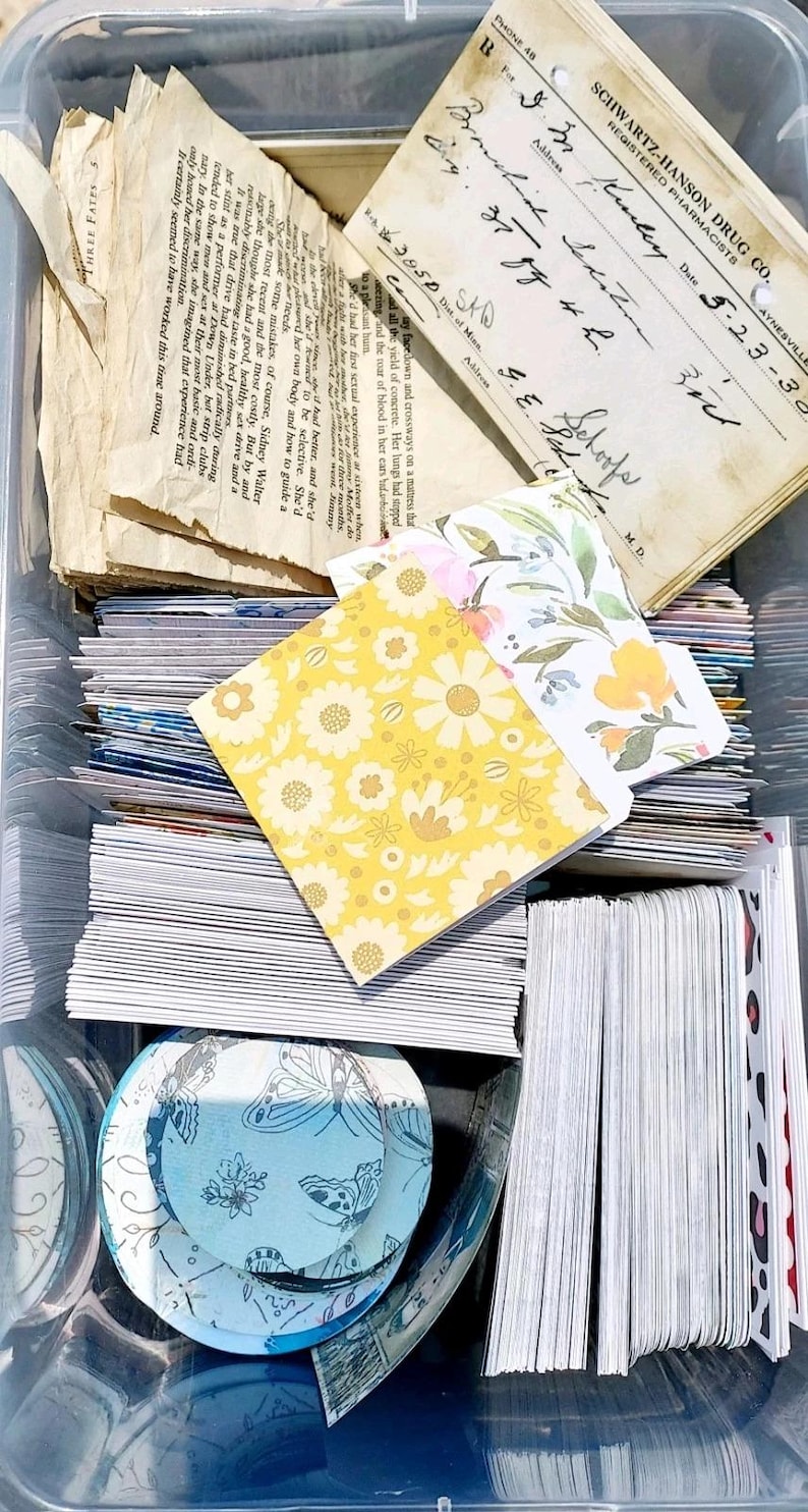 Mystery Junk Journal Grab Bag, Junk Journal Supplies Pack, Vintage Junk Journal Ephemera 10 bild 10