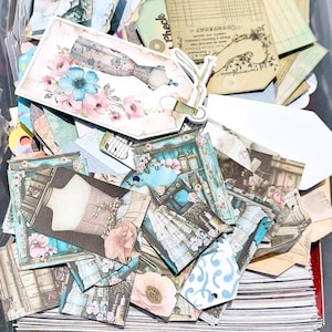 Mystery Junk Journal Grab Bag, Junk Journal Supplies Pack, Vintage Junk Journal Ephemera 10 bild 6