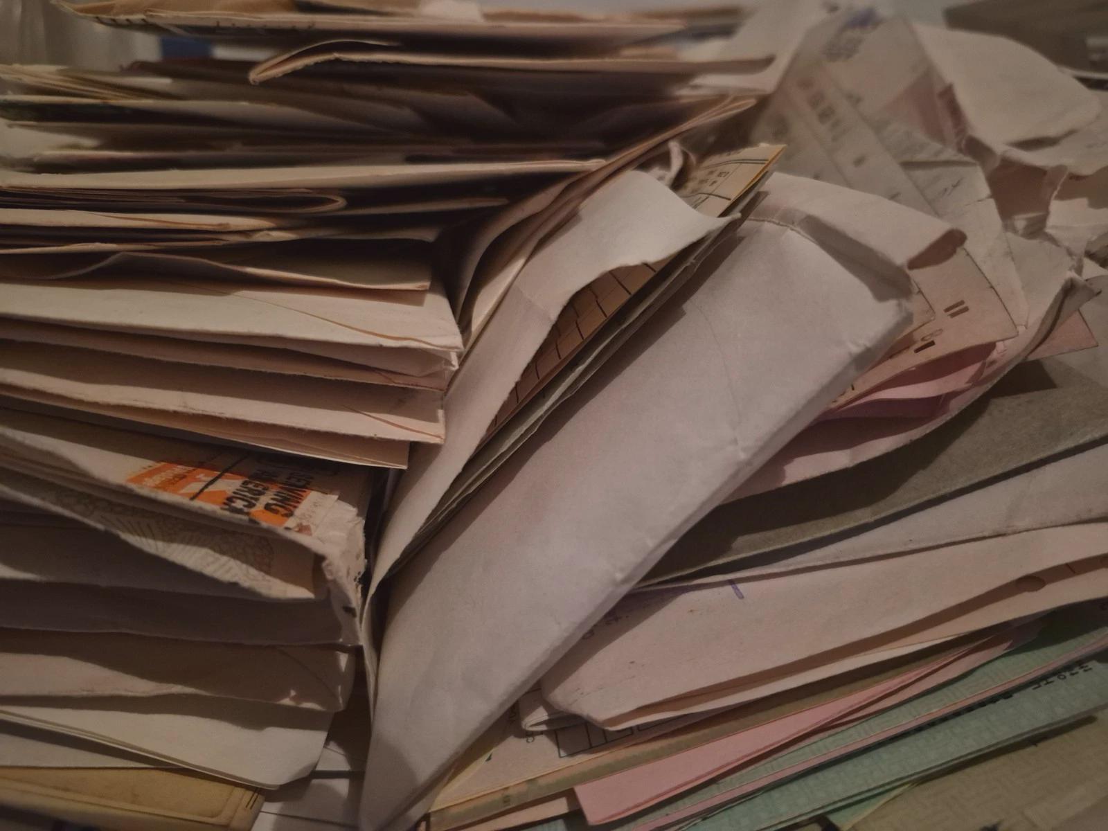Vintage Papers Lot 50s 60s 70s Paper Time Capsules, Notes, Greeting ...