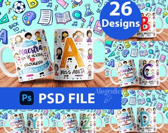 Diseños ABC maestros -formato PSD