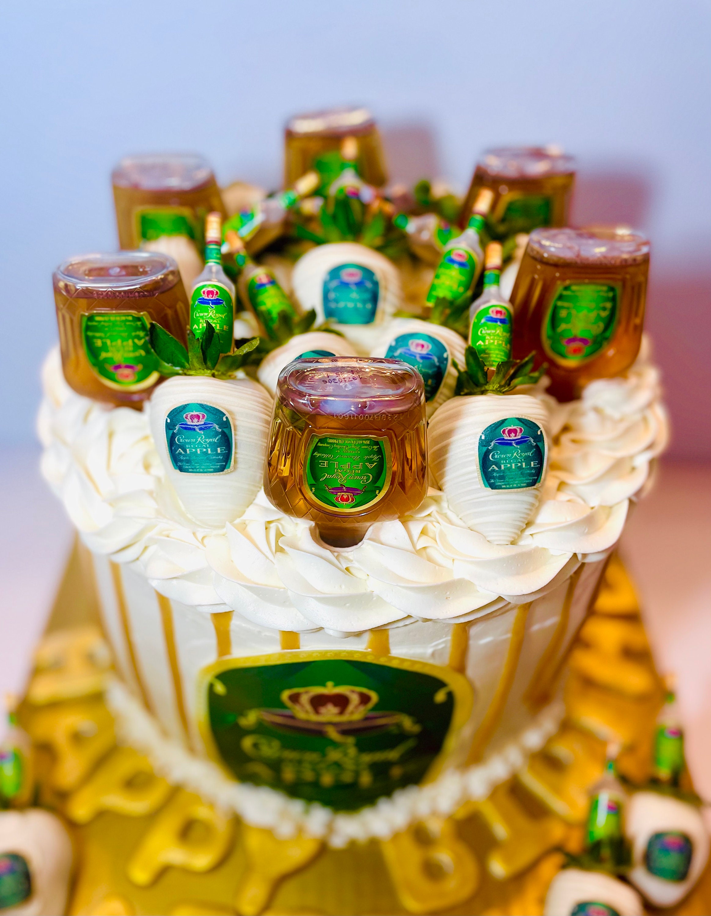 Crown royal liquor party decorations